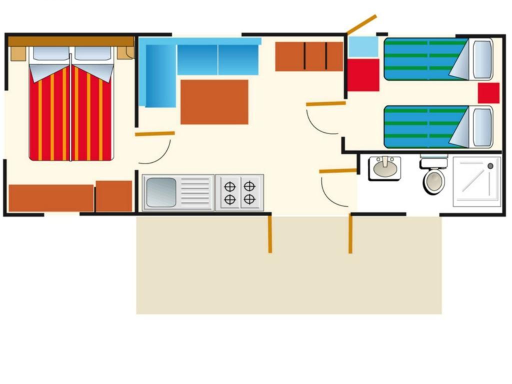 Adriacamp Mobile Homes Cavallino Экстерьер фото